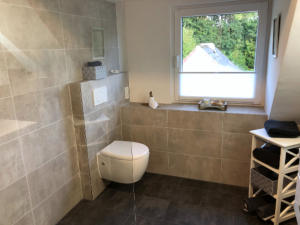 Badezimmer 01 der Ferienwohnung Wohldkoppel Kiel